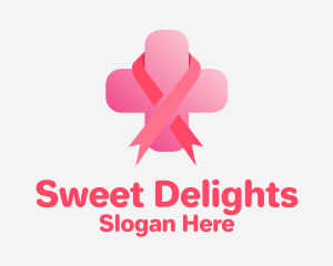 Breast Cancer Cross logo design