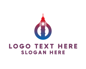 England - Big Ben Tourism logo design