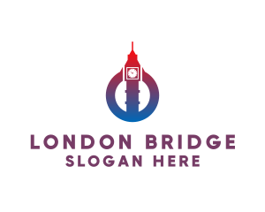 London - Big Ben Tourism logo design