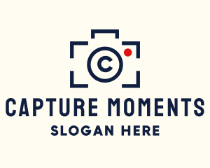 Photojournalist - Camera Focus Photography logo design