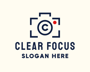 Focus - Camera Focus Photography logo design