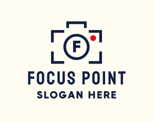 Camera Focus Photography logo design