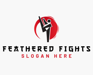 Karate Martial Arts logo design