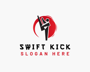 Karate Martial Arts logo design