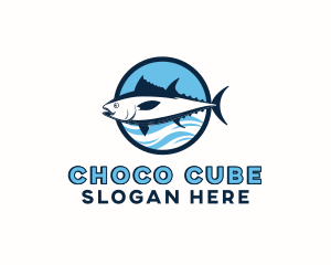 Fin - Ocean Tuna Fish logo design