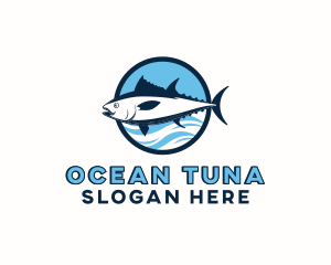 Tuna - Ocean Tuna Fish logo design