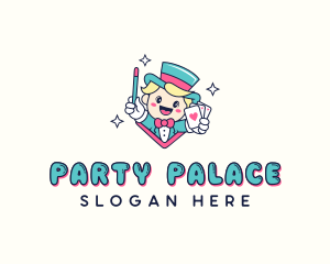 Party Event Magician  logo design