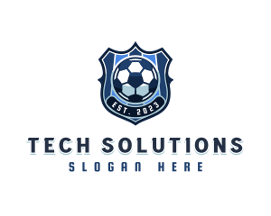 Atletic - Soccer Football Sport logo design