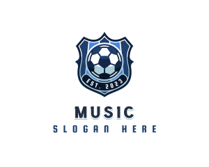 Quarterback - Soccer Football Sport logo design