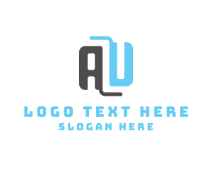 Futuristic - Modern Tech Roller logo design