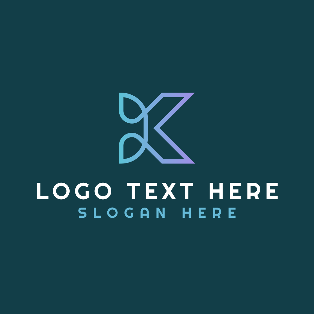 Digital Technology Business Letter K Logo | BrandCrowd Logo Maker