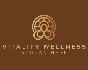 Yoga Zen Wellness  logo design