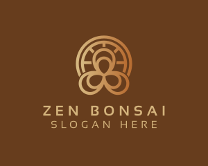 Yoga Zen Wellness  logo design