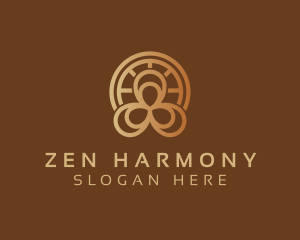 Yoga Zen Wellness  logo design