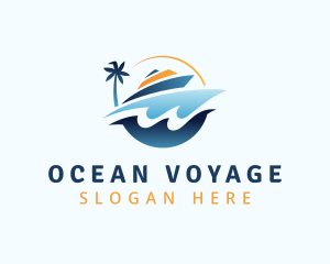 Travel Cruise Getaway logo design