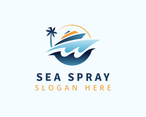 Travel Cruise Getaway logo design