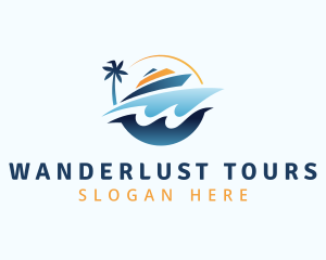 Travel Cruise Getaway logo design