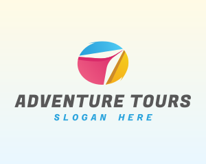 Tour - Paper Plane Tour logo design