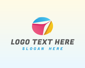 Travel - Paper Plane Tour logo design