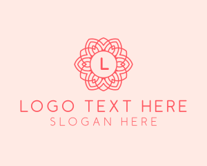 Skin Care - Flower Beauty Spa logo design