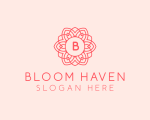 Flower Beauty Spa logo design