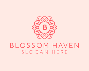 Flower Beauty Spa logo design