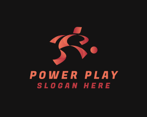 Athlete - Football Soccer Athlete logo design