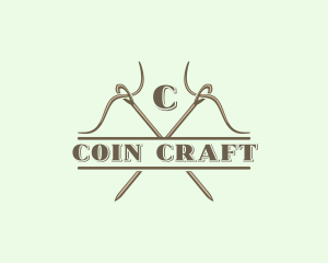 Sewing Needle Tailoring logo design