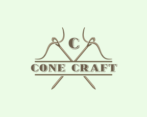 Sewing Needle Tailoring logo design