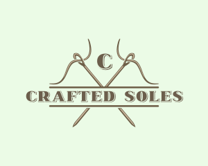 Sewing Needle Tailoring logo design