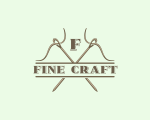 Sewing Needle Tailoring logo design