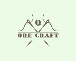 Sewing Needle Tailoring logo design