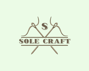 Sewing Needle Tailoring logo design