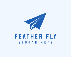 Flight Paper Plane logo design