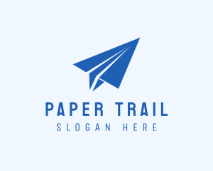 Flight Paper Plane logo design