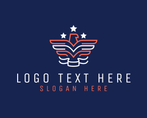 Politician - Patriotic Eagle Star logo design