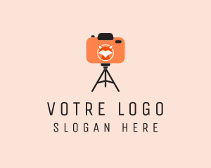 Vlogger - Fox Animal Photography logo design