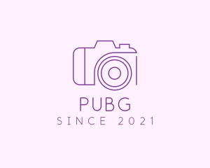 Minimal - Purple Professional Camera logo design