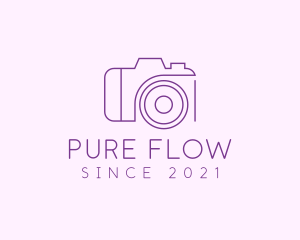 Filter - Purple Professional Camera logo design