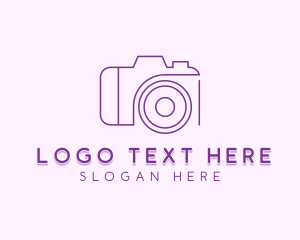 Professional Camera Photography Logo