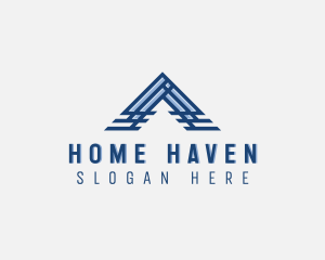 House - House Roof Builder logo design