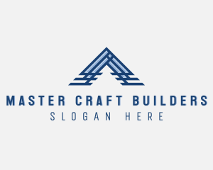 Builder - House Roof Builder logo design