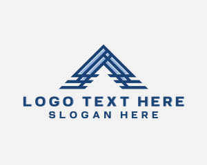 House Roof Builder logo design