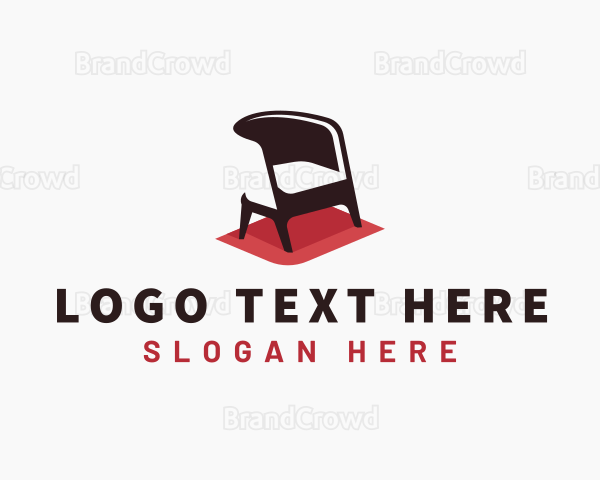 Chair Furniture Interior Design Logo