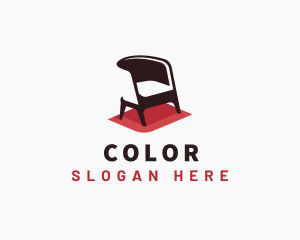 Decorators - Chair Furniture Interior Design logo design