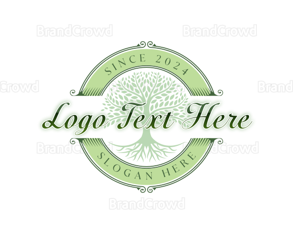 Orchard Tree Root Logo