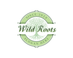 Orchard Tree Root logo design