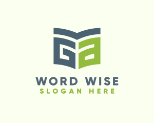 Literacy - Modern Library Book logo design