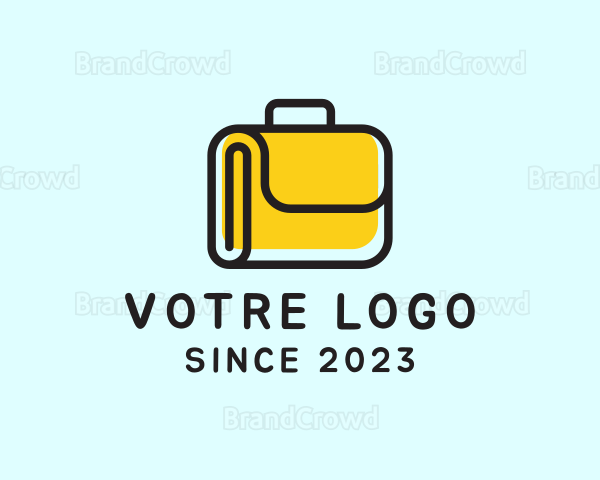 Business Work Suitcase Logo