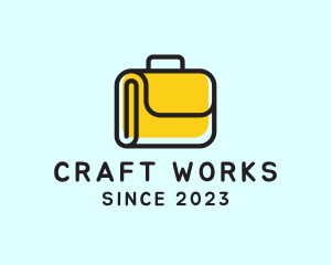 Business Work Suitcase  logo design